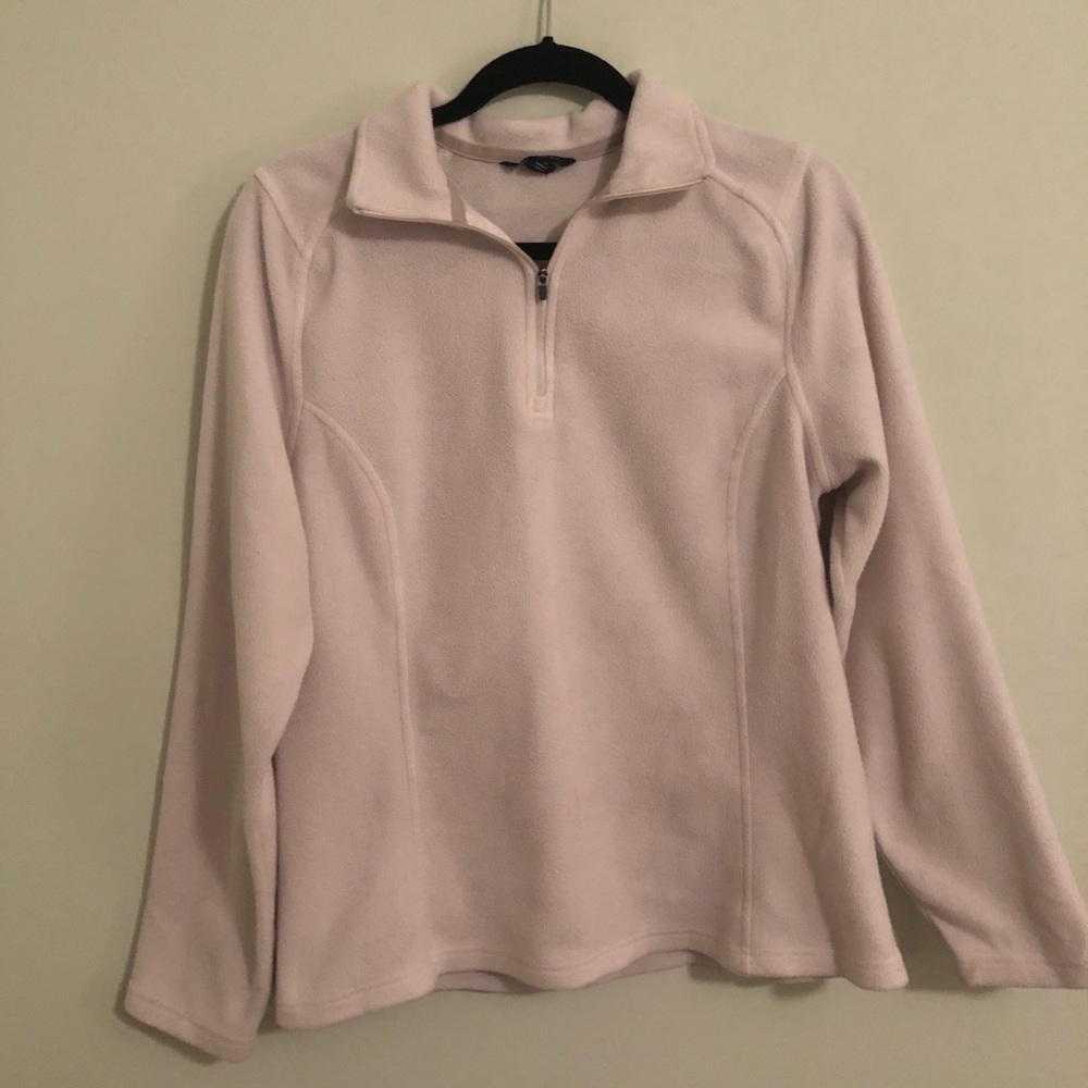 ✨Land’s End White Pullover Jacket